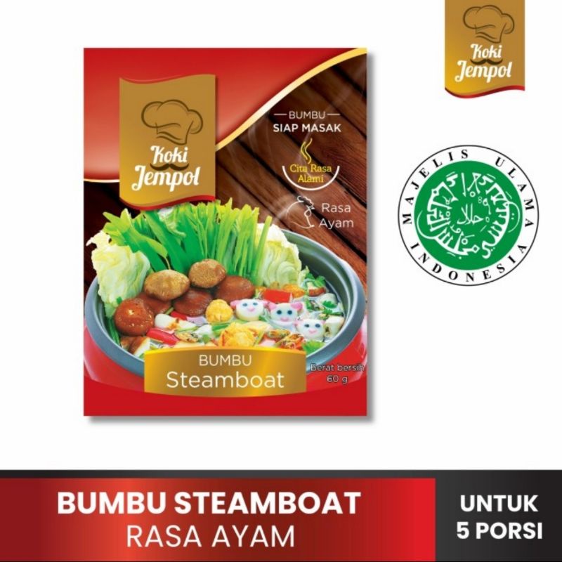 

Bumbu Steamboat Shabu Shabu Koki Jempol/Kaldu Rasa Ayam - 5 porsi