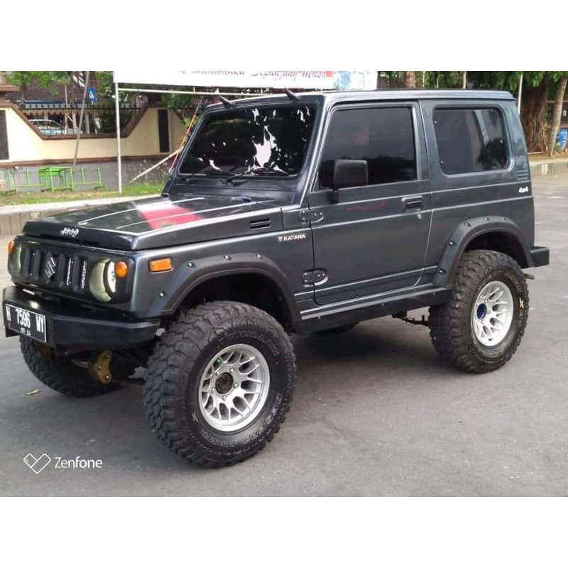 Jual Over Fender Jimny Katana Model Kotak New Over Fender Model Kotak