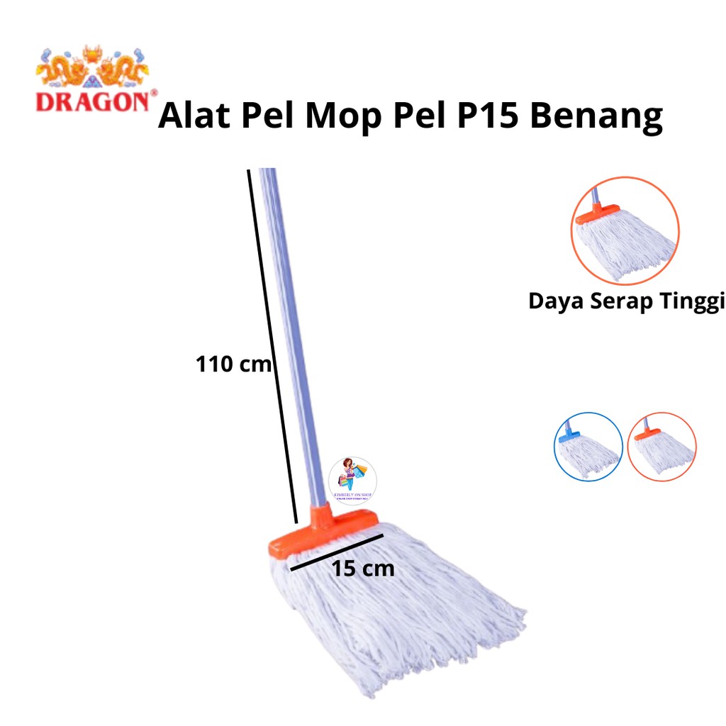 Dragon Alat Pel Mop Pel P15 Benang