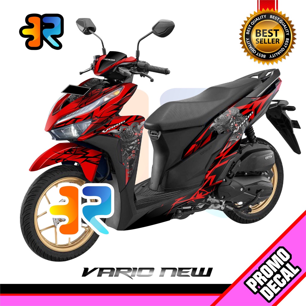 Decal Motor Vario 125 150 New Desain Samurai Sticker Full Body