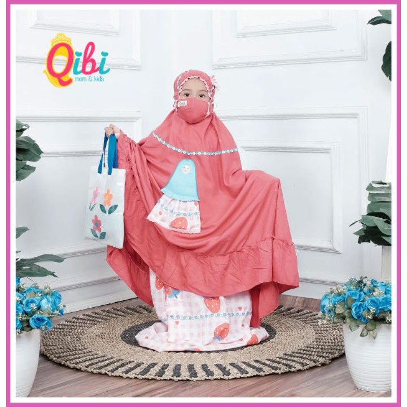 Mukena Rayon Super Anak/ Dewasa/ Couple By Qibi Mema