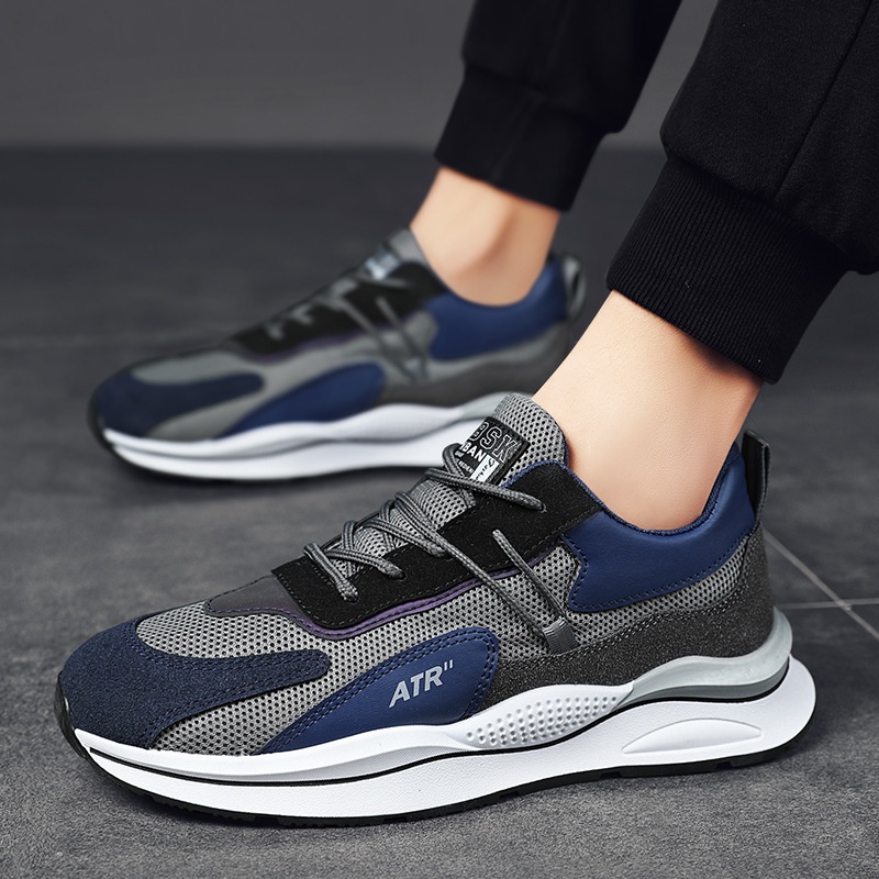 Mainland Sepatu Sneakers Pria Import Kasual Sepatu Fashion Keren KSR704