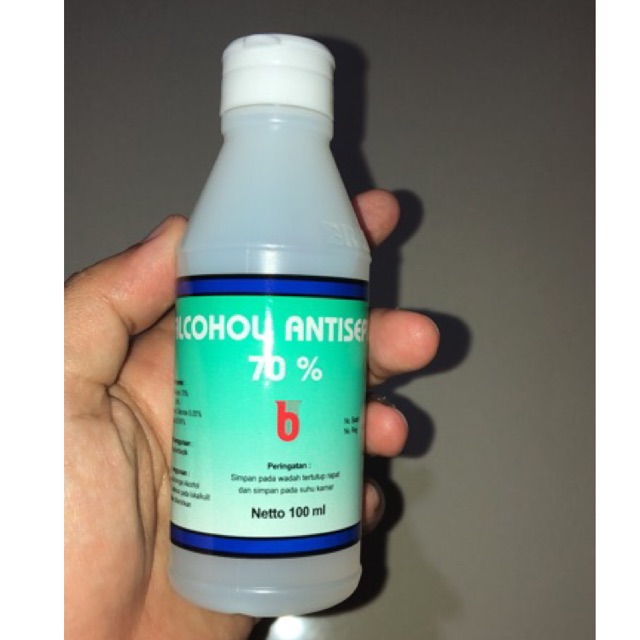 Alkohol 70% cito netto 100ml alcohol 70% antiseptik pembersih luka steril alat
