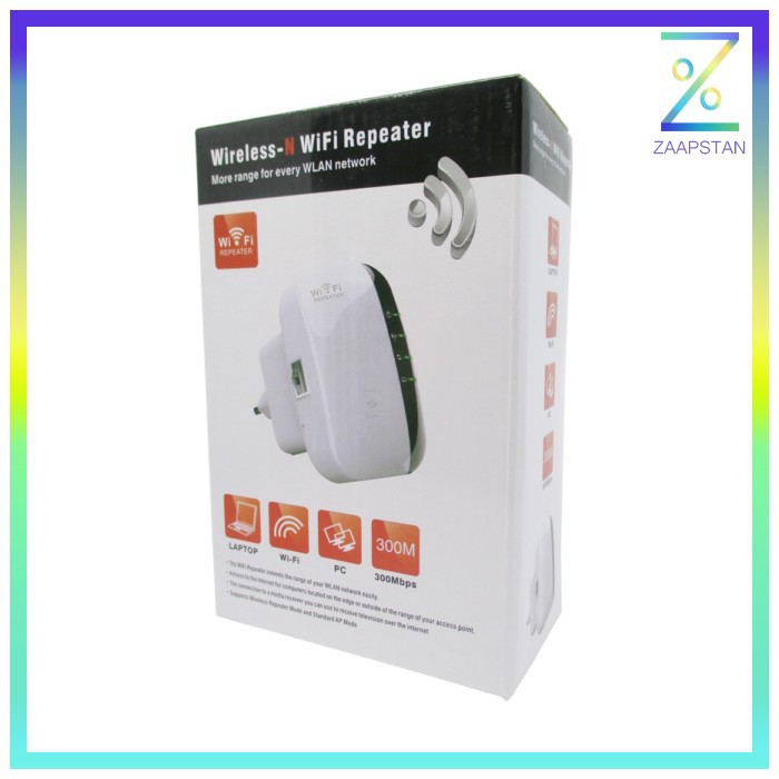 KexTech Wireless-N WiFi Repeater 300Mbps - WL0189 - White
