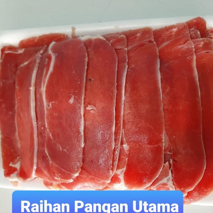 

Steak | Daging Sirloin Slice Import @500Gram