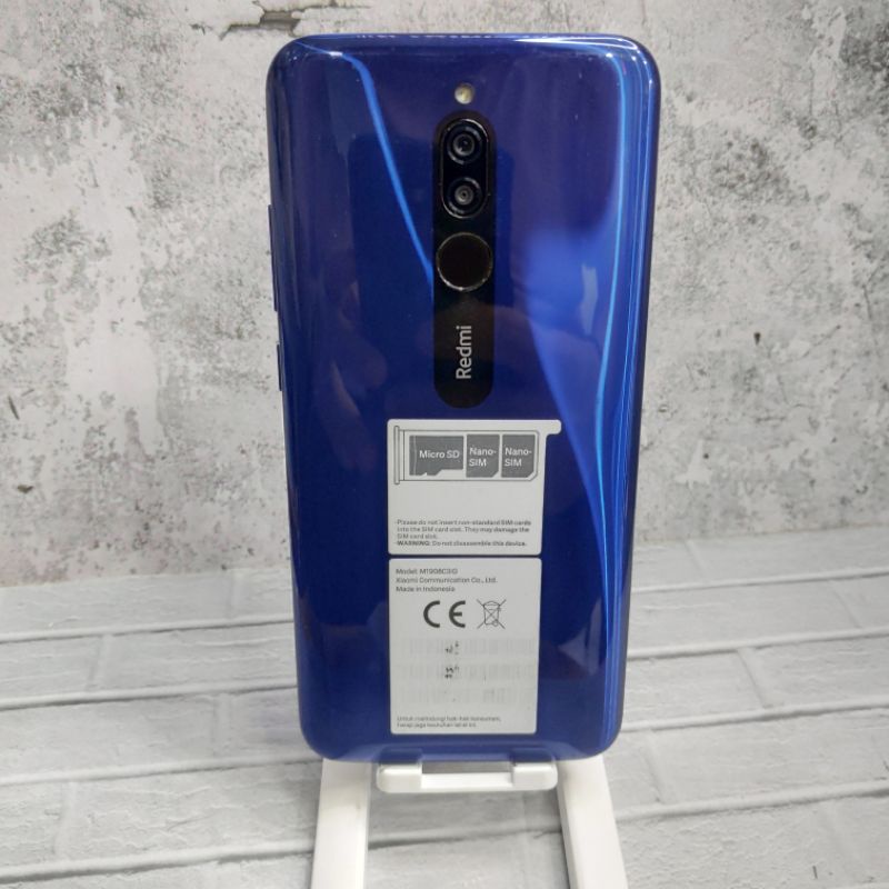 Redmi 8 Ram 4/64GB Hp Second Seken Bekas Fullset