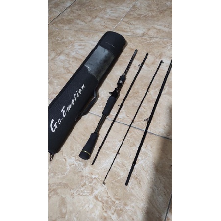 Joran BC MAJOR CRAFT GO EMOTION Travel Rod sambung 4 second