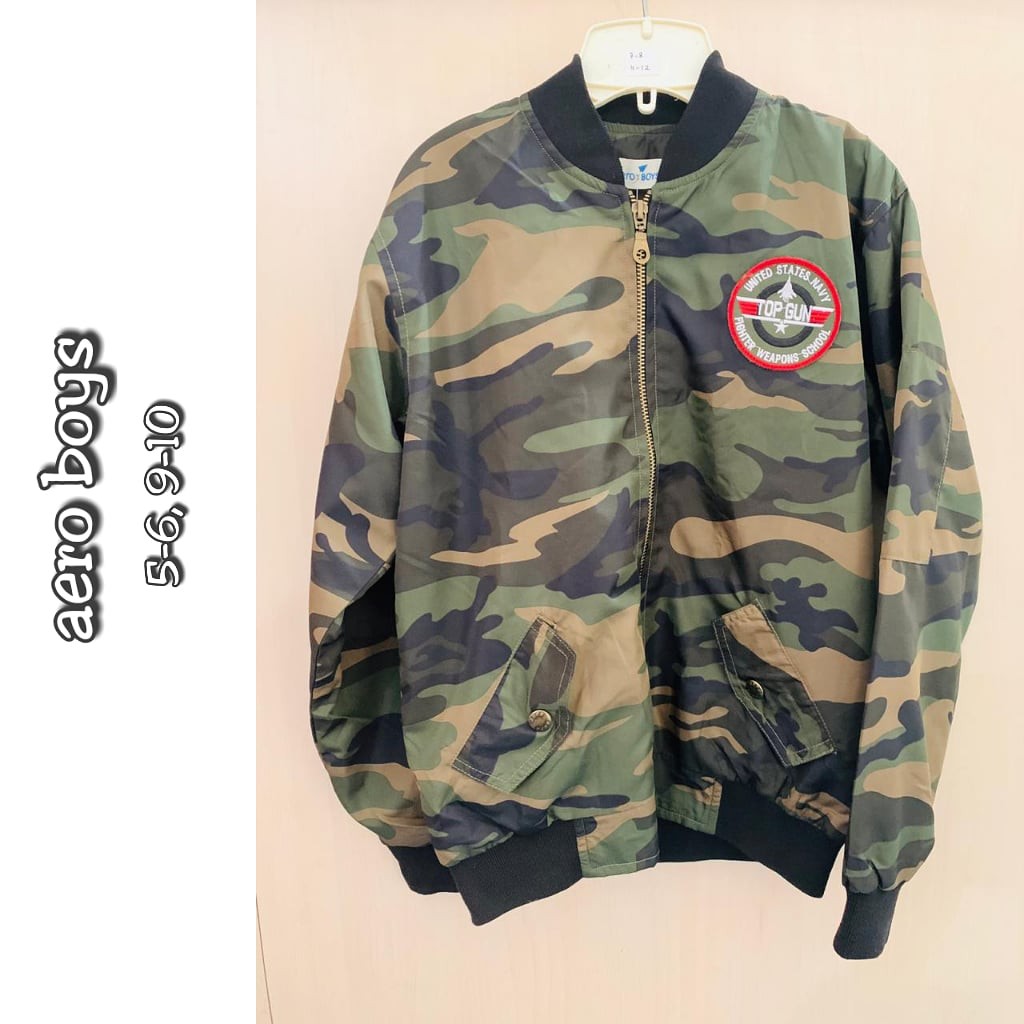 JAKET ARMY ANAK