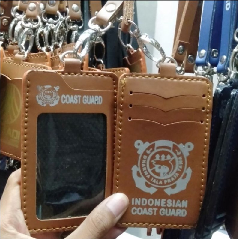 

Nametag Id Card Holder/Tempat Id Card Logo Coast Guard