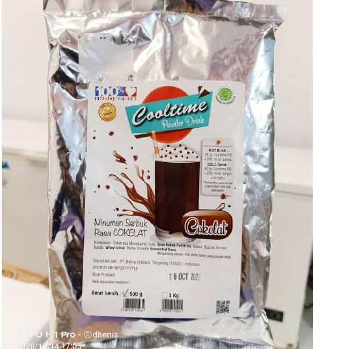 

[KODE G7L9O] !! Bubuk Minuman Cooltime 500 Gram/Bubuk Minuman Aneka Rasa/Powder Buble Drink Cooltime
