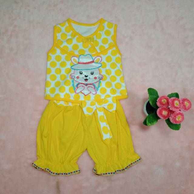 Ss#053 Pakaian Anak Perempuan Size 3-18bulan / Setelan Anak Cewek Lucu