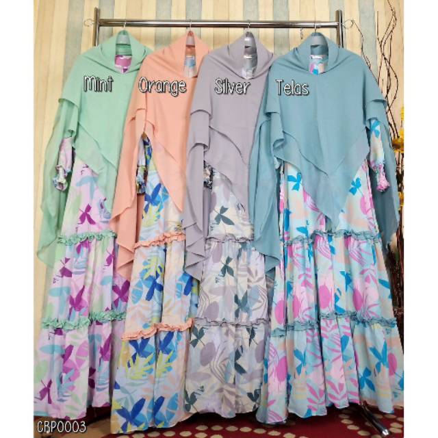 Gamis Syari Ceruty Babydoll