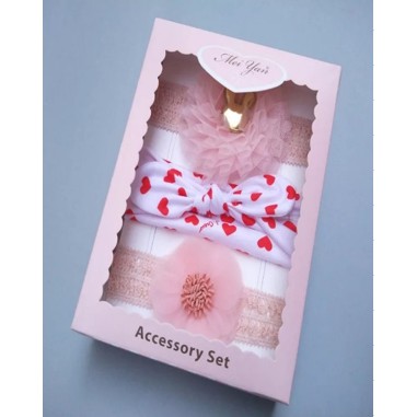 [1KG 15PCS] ❤ LBS  ❤ Set Bandana Bayi Dengan Model Ikatan Pita Bervariasi Box-B.2