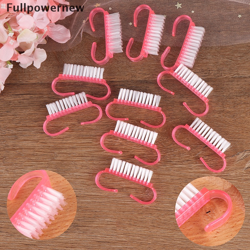 [FULL] 10pcs Nail Clean Brush Finger Care Dust Clean nail art brush nail Manicure tools