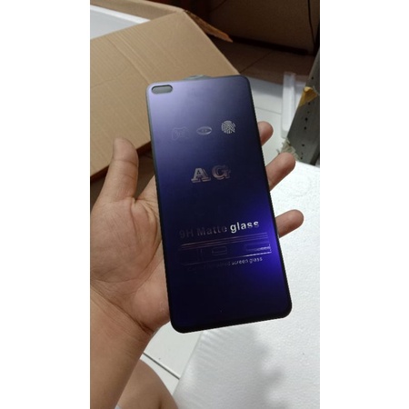 TG MATTE BLUE RADIASI ANTI MINYAK Samsung A11 A12 A12 A21S A31 A51 A71 A81 A91 A22 A32 A52  4G 5G-1