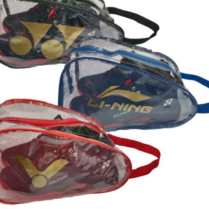 Terdepan  TAS SEPATU BADMINTON/TAS SEPATU BULUTANGKIS/TAS SEPATU TRANSPARAN/TAS SEPATU PLASTIK/TAS S