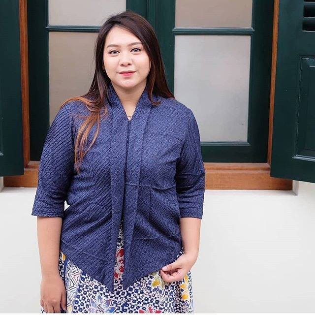 KUTUBARU OPNASEL NAVY KEBAYA BIGSIZE UKURAN BESAR JUMBO XL XXL XXXL XXXXL FREE ONGKIR
