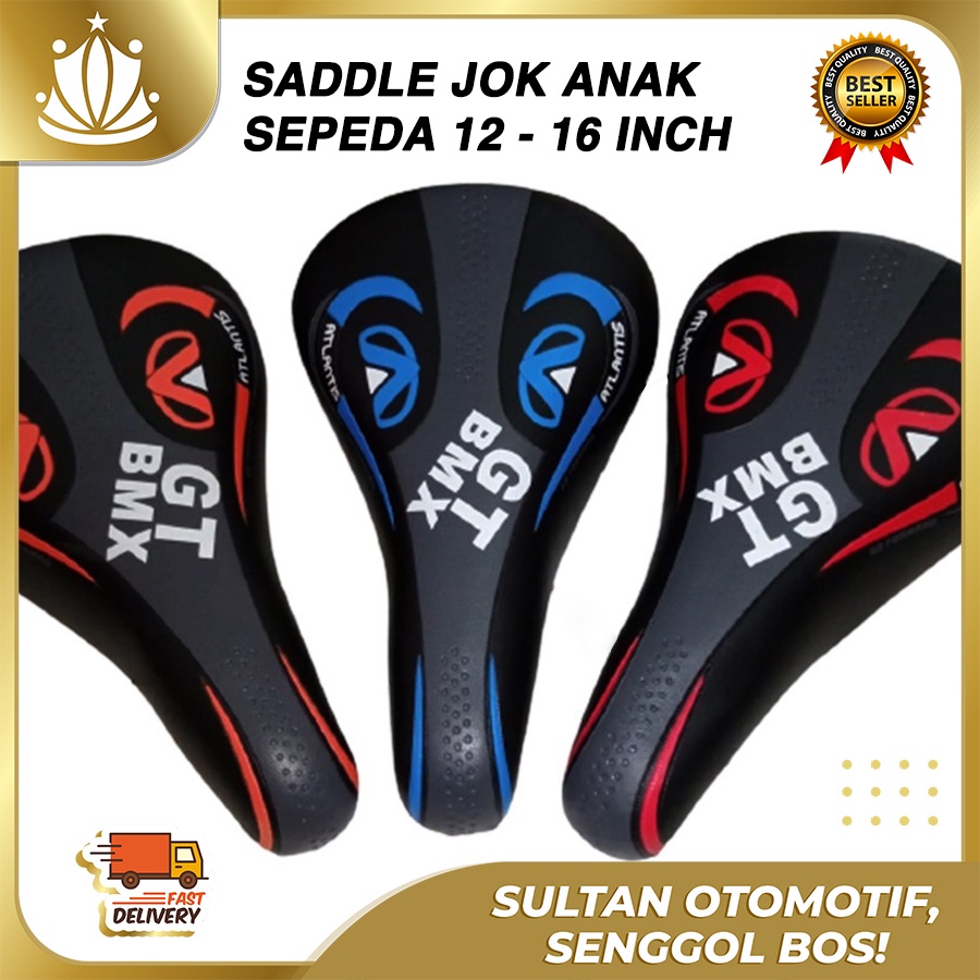 Sadel Jok Sepeda Anak 12 16 Saddle BMX 12&quot; 16&quot;