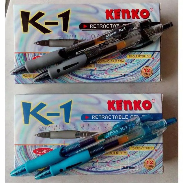 Pulpen KENKO GEL PEN K-1 Retractable