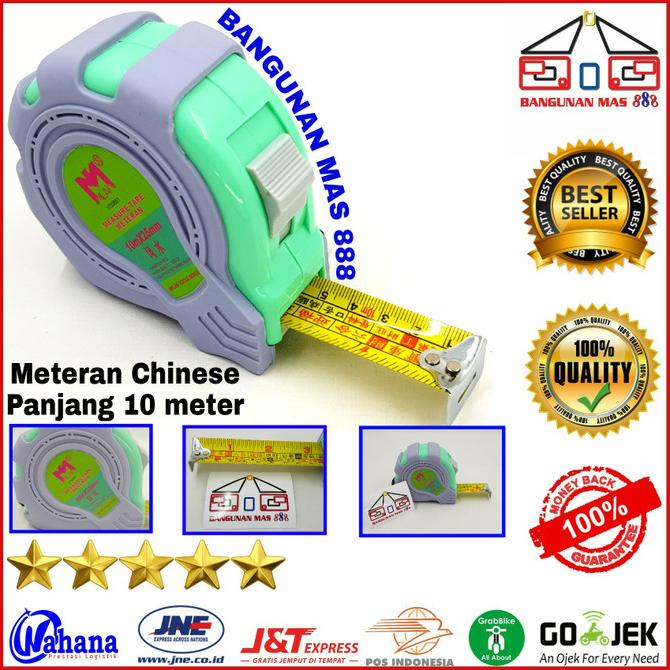 METERAN HONGSUI 10 M - METERAN CINA G METERAN CHINA - METERAN CHINESE