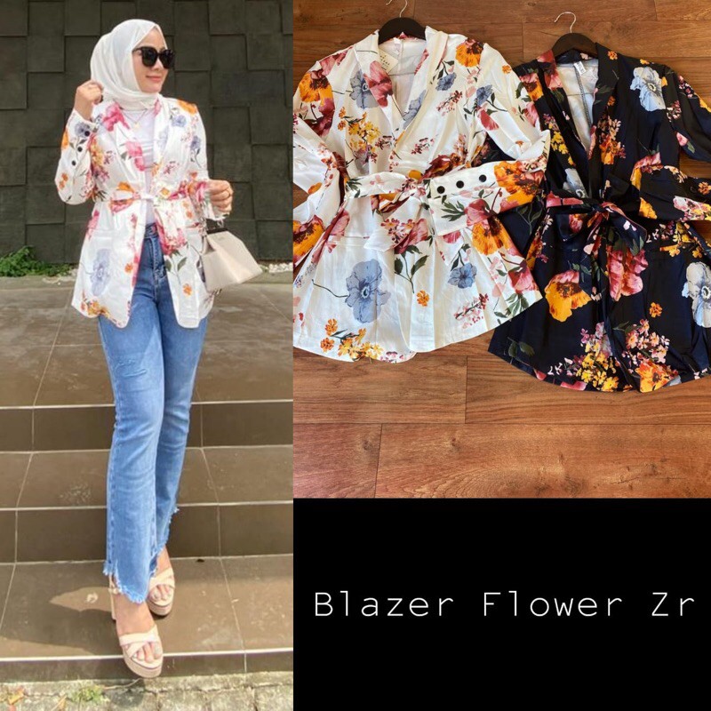 Blazer flower ZARA