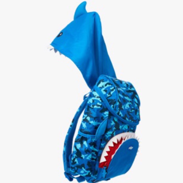 SALE 40% Smiggle Bag Backpack Junior Shark Hoodie tas ransel sekolah anak laki TK ORIGINAL SMIGGLE