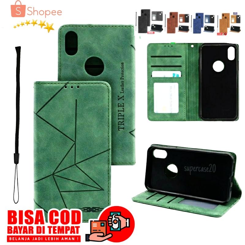 COD - VIVO X60 PRO FLIP COVER LEATER KULIT MAGNET DOMPET CASE TERBARU