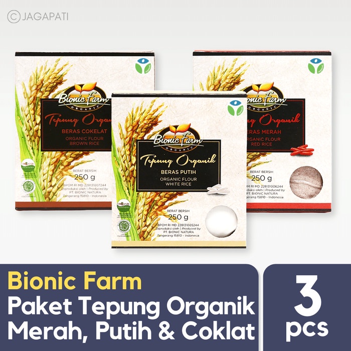 

BISA COD Paket Tepung Bionic Farm Terlengkap