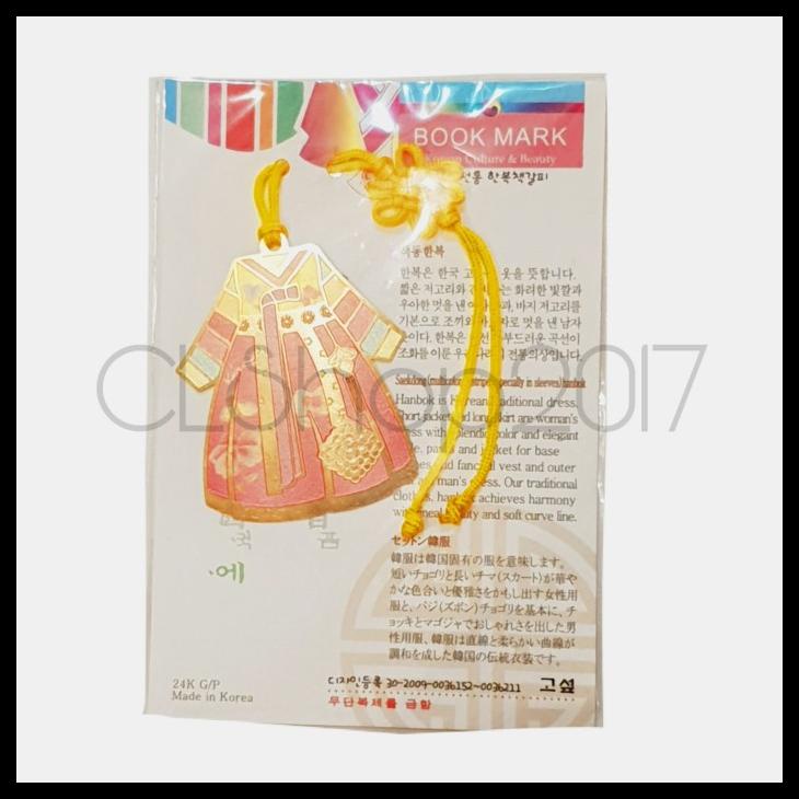 

Bookmark / Pembatas Buku Dress Perempuan Korea