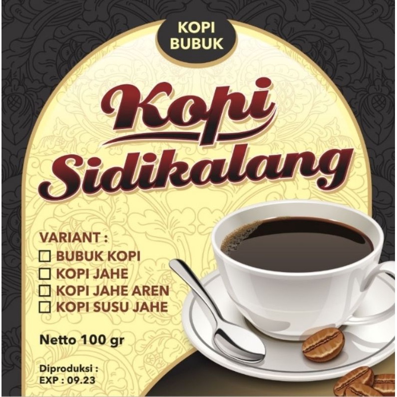 KOPI SIDIKALANG 500 GR &amp; 100 GR