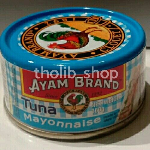 

Ayam brand tuna dengan mayonaise 160gr can