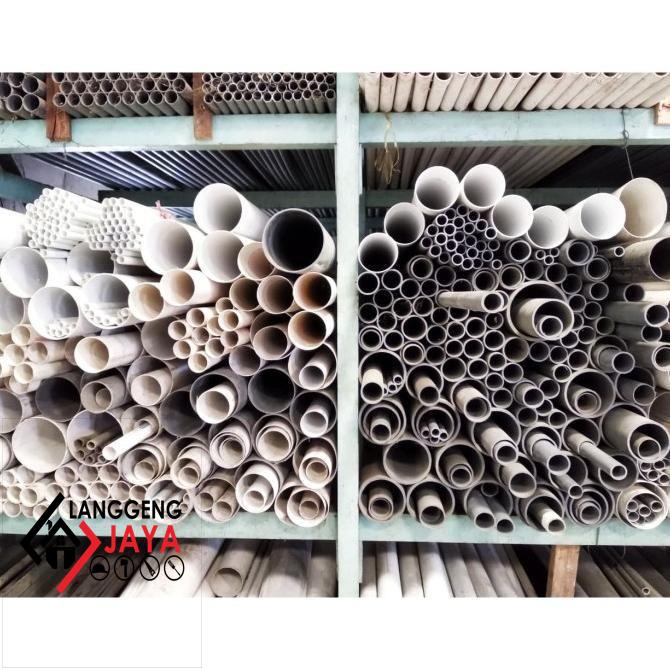 Pipa Pvc Std 3" (89Mm) D/Sedang Putih Rucika Langengjayamalang