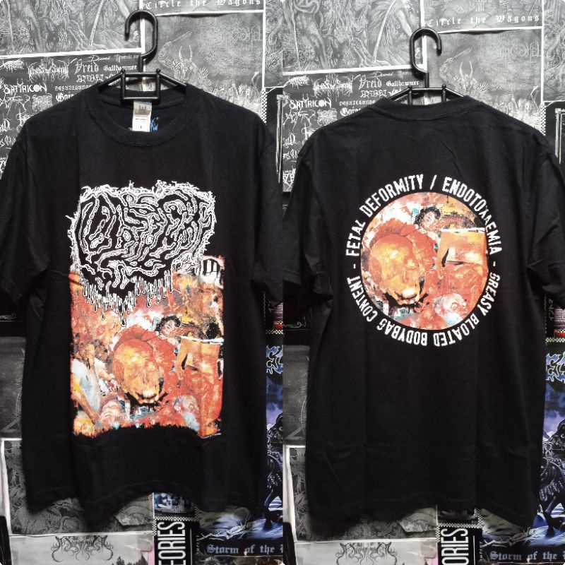 T-shirt Fetal Deformity - Greasy Bloated Bodybag Content