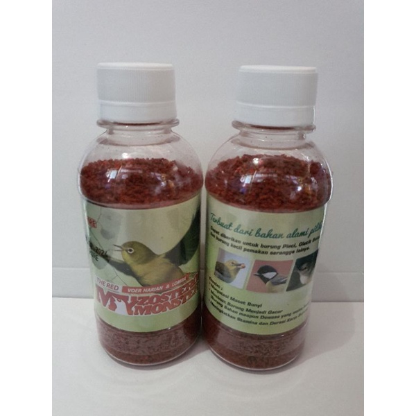 red zomo voer pleci zomo my zosterops monster voer harian dan lomba