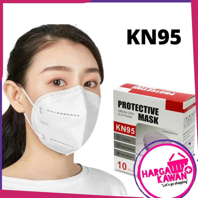 Masker KN95 ANTI VIRUS  ORIGINAL TOP QUALITY