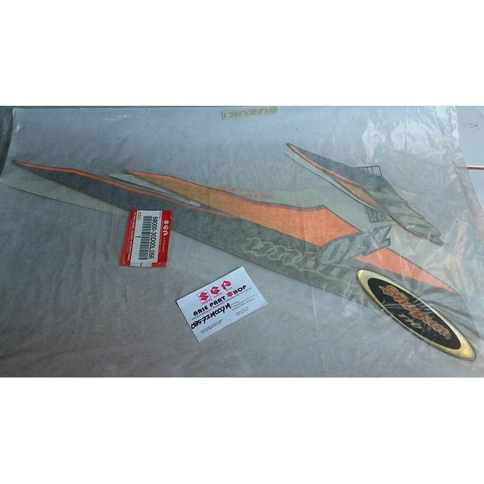 stripping set shogun 110 non disc / shogun kebo hijau