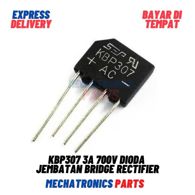KBP307 3A 700V KBP 307 DIODA JEMBATAN BRIDGE RECTIFIER DIODE