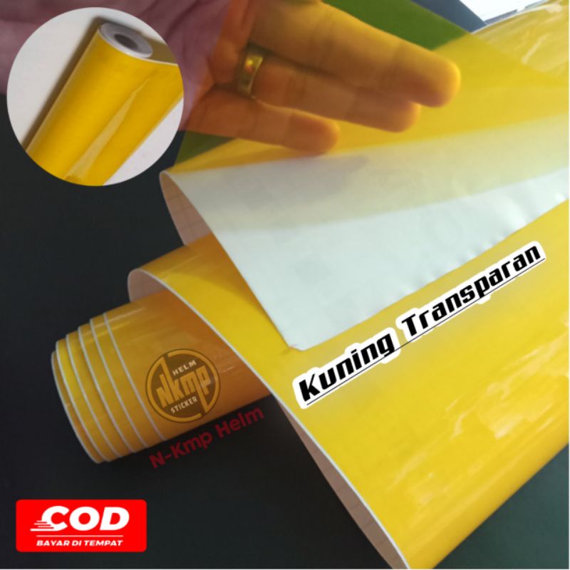 

Skotlite Stiker Warna Kuning Transparan