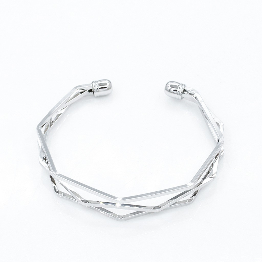 Gelang geometris wanita fashion Korea tangan braclet Bangle