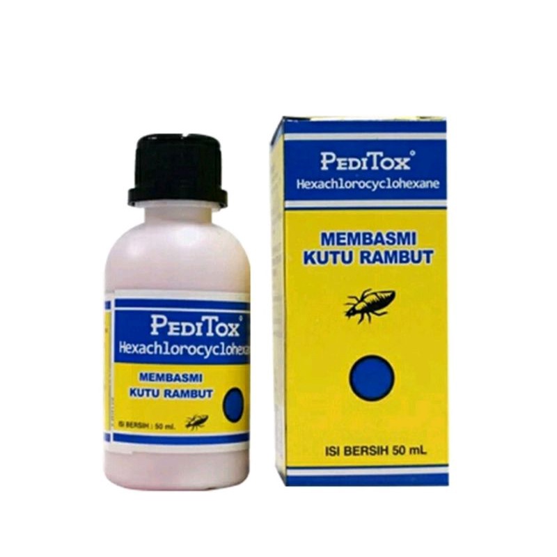 Peditox Membasmi Kutu Rambut 50ml Obat Kutu Rambut