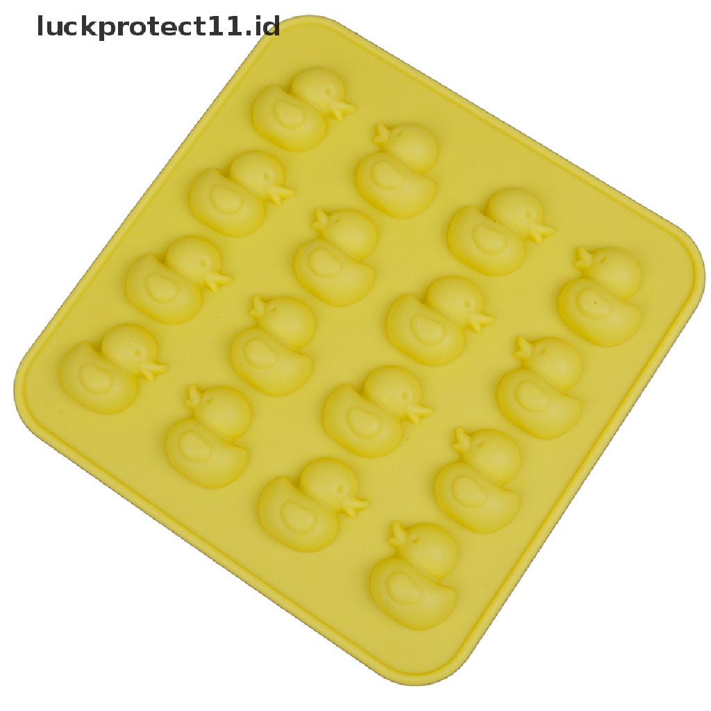 //HG&amp;ID// Cute Duck Silicone Mold DIY Chocolate Ice Biscuit Candy Moulds .