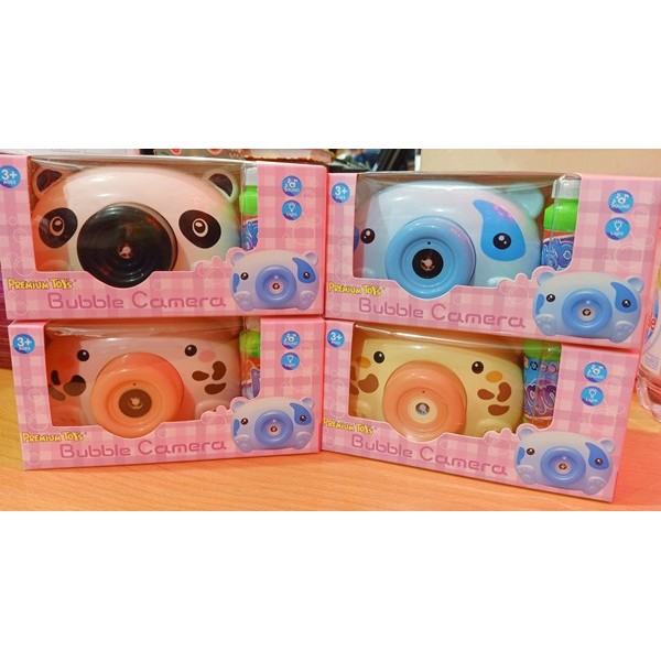 Mainan Kamera Bubble Busa Sabun Bubble Panda 628-3A