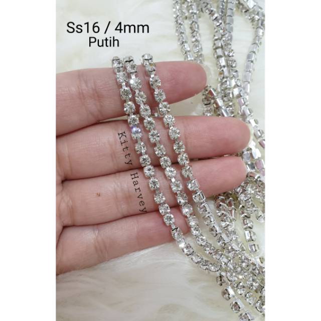 Diamond string ss16 / 4mm