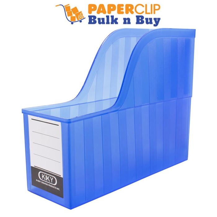 File-Box- Box File Kiky Plastik Besar 1 Pak = 6 Pcs -Box-File.