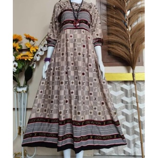 GAMIS RAYON ARMOUR /GAMIS MIX RENDA KECIL/ GAMIS TANPA HIJAB/ GAMIS Lv/ C2