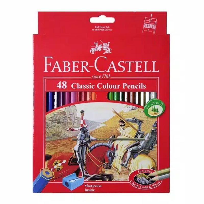 

Pensil Warna Classic Color Pencil 48 Warna Faber Castell
