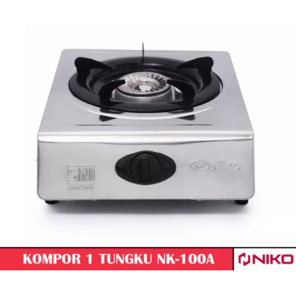 Kompor Stainless 1 Tungku Niko NK100A