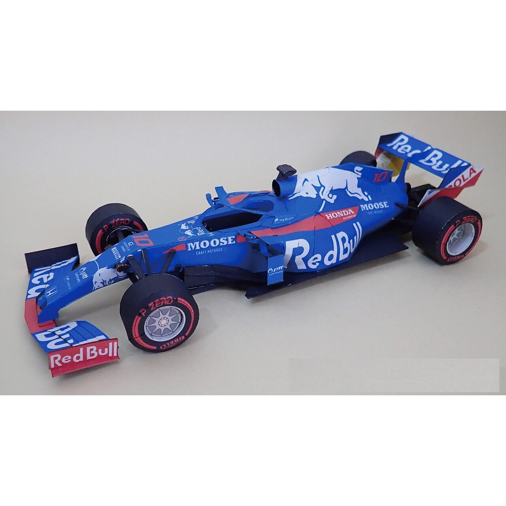 DIY Miniatur Papercraft F1 STR 14