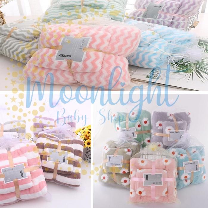 5.5 Brand/[COD]/5.5 Flash Sale/「Mall✔️」/Discount Today CarterLove Handuk Microfiber 70x140 cm BESAR 