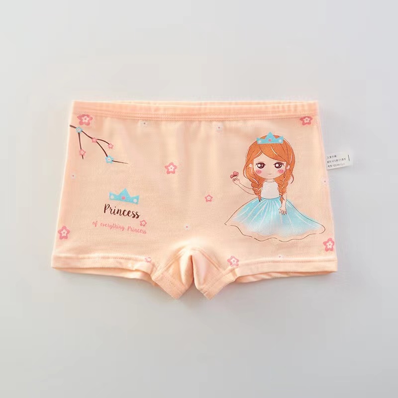 Celana dalam boxer anak perempuan lucu fairy fashion anak import-CD001 Jeruk